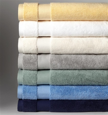 Indulge in softness and simplicity with this 100% combed cotton towel made in Portugal. These towels woven from the finest cotton, provide superior absorbency and feature a wide honeycomb-patterned dobby border..  SFERRA uses a revolutionary dyeing proce