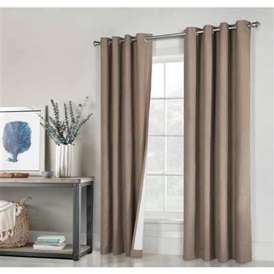 Ventura Total Blackout Curtains - Block out all light with Blackout curtains so you can sleep. Ideal for midday naps, late sleepers, or those who sleep during the day. They block out all sunlight or city lights, Keep out heat in summer and cold in winte