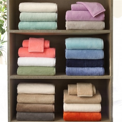 Woven of the Finest Egyptian Cotton. Milagro towels are the softest and most absorbent towels in the world.  Woven of "zero twist yarns"  pure cotton terry loops with the largest exposed surface for maximum absorption.