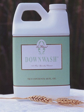 Le Blanc Down Wash is a specialty cleanser especially formulated to clean and preserve the luxurious softness and beauty of your down comforters, pillows and other washable down products, while protecting its natural oils from drying out.