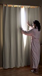 Blackout Curtains - Block out all light with Blackout curtains so you can sleep. Ideal for midday naps, late sleepers, or those who sleep during the day. They block out all sunlight or city lights, Keep out heat in summer and cold in winter
