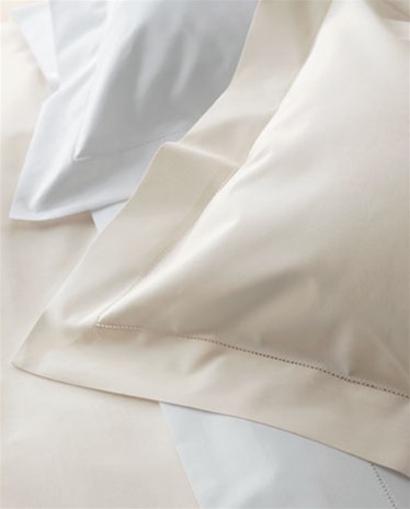 Postiano Hemstitch By Matouk - Easy Care Cotton, Polyester Blend Sheeting. You will think that this is a fine cotton sheet when in reality it is the world's finest easy-care sheet. Woven in Italy of