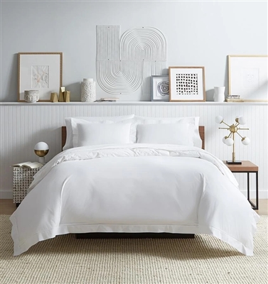 Analisa by Sferra is for percale lovers, nothing compares to the crisp, cool feel of plain-weave bed linens woven in Italy from fine Egyptian cotton. Analisa is another crisp percale offering, styled after Sferra's ever-popular Grande Hotel sheeting.