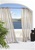 Sheer curtains provide privacy and allow you protection from the sun without blocking the view. Our Outdoor Sheer Panels have 8 silver stainless steel plated grommets that will slide effortlessly on a decorative curtain rod.