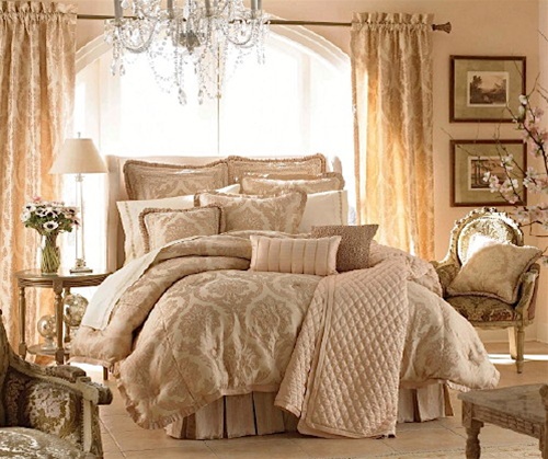 The Lux Coverlet truly lives up to its name with ribbon trim, bordering intricate embroidery in a quilted diamond pattern. The elegance of this bedding addition is sure to enhance any setting.
