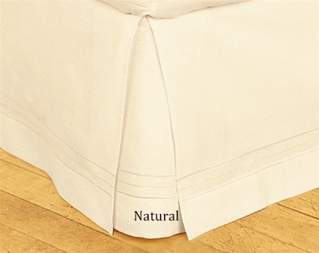 Metro  Tailored Bedskirt Panels with Pins – Linen Society