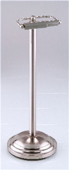Pedestal Paper Holder, Satin Nickel